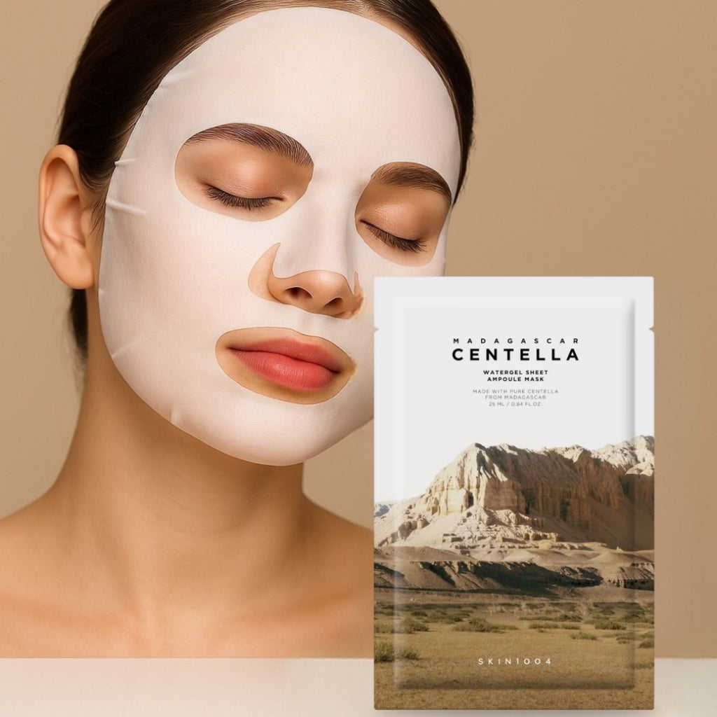 Masques Ampoule Hydrogel à la Centella de Madagascar