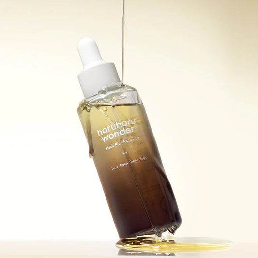 Huile Visage au Riz Noir